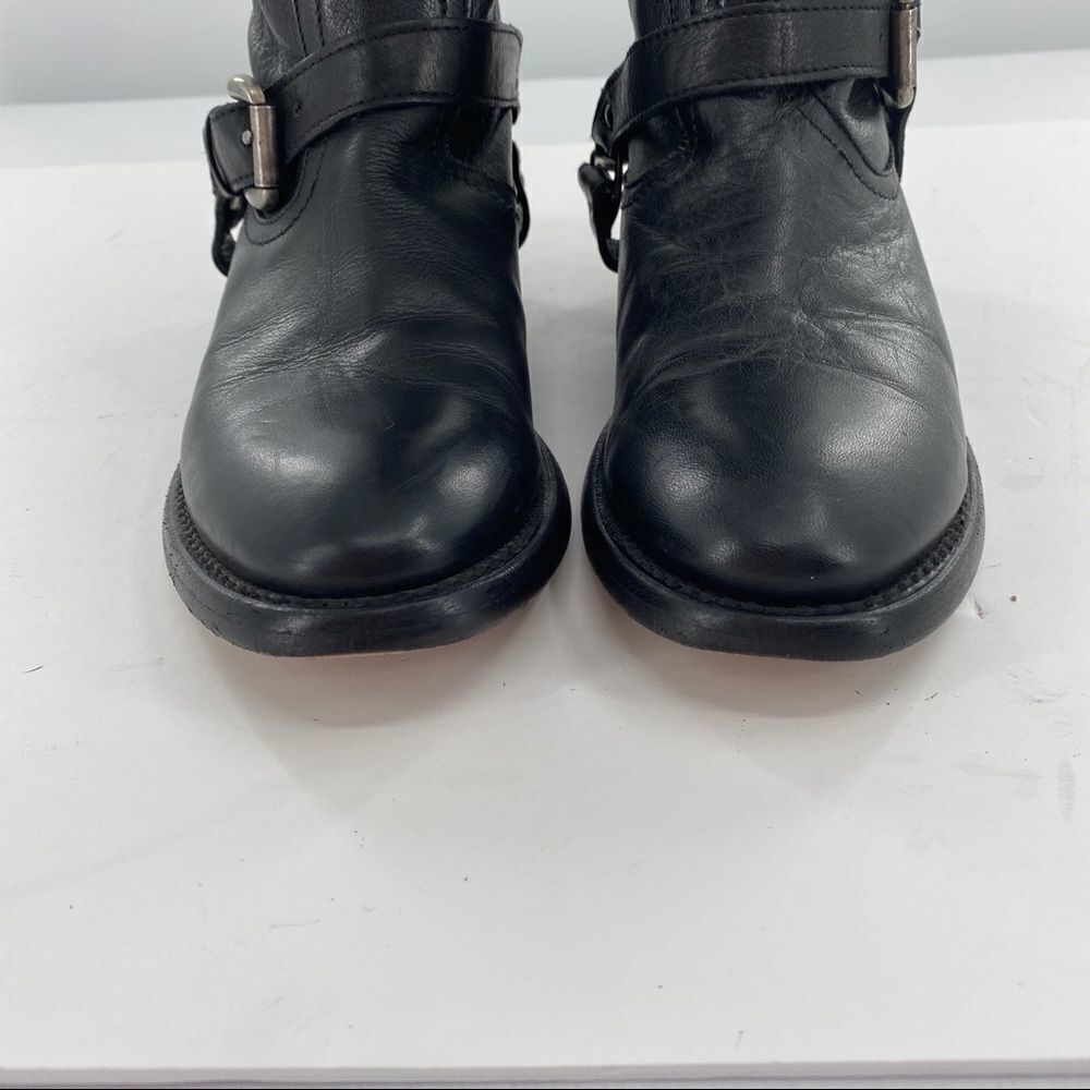 TRASK Leather Harness Riding Boots - Picture 8 of 15